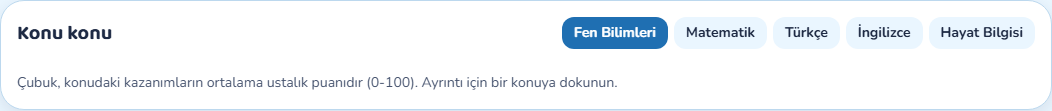 Konu çubukları